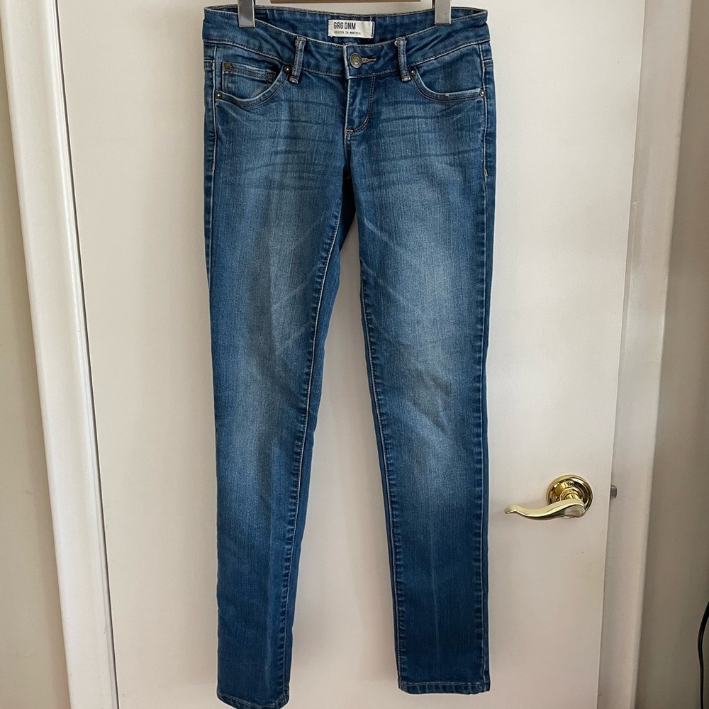 Garage Mid-Rise Skinny Jeans